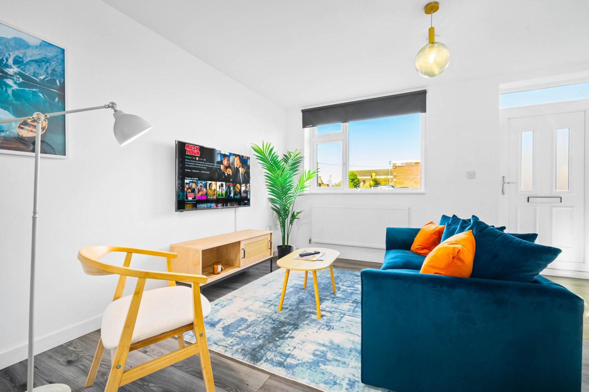Modern Apartment - Cradley Heath - Top Rated - Netflix - Wifi - 1Mh Smethwick Luaran gambar