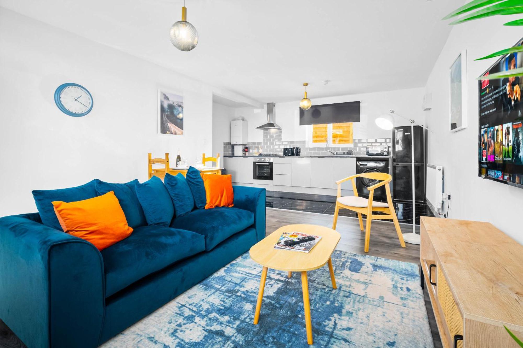 Modern Apartment - Cradley Heath - Top Rated - Netflix - Wifi - 1Mh Smethwick Luaran gambar