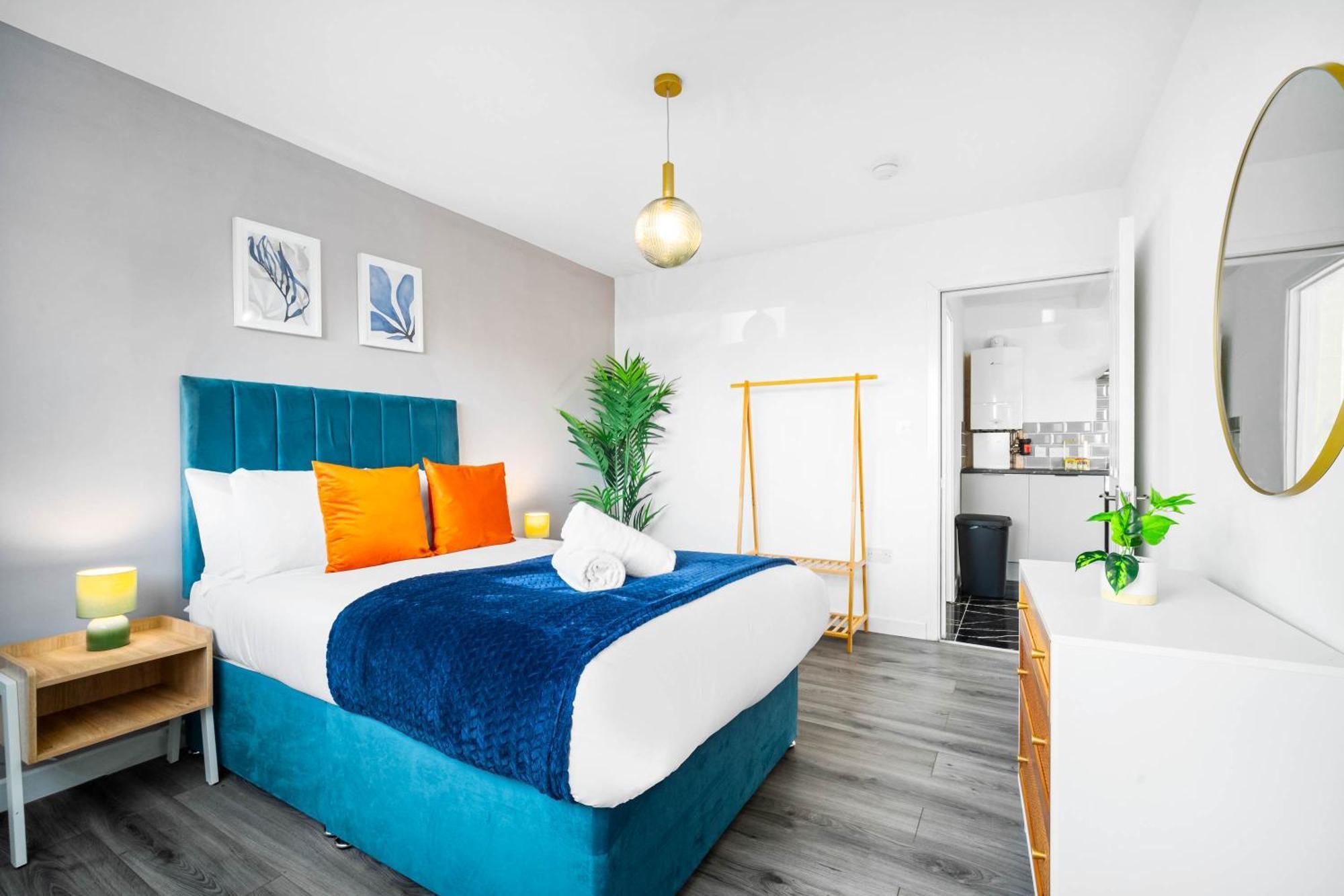 Modern Apartment - Cradley Heath - Top Rated - Netflix - Wifi - 1Mh Smethwick Luaran gambar